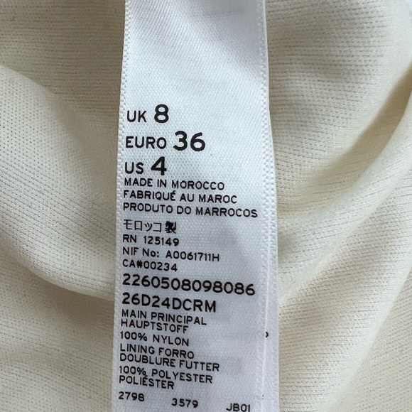 Top Shop Lace Minidress in White Size 4 (runs small) - Picture 7 of 8